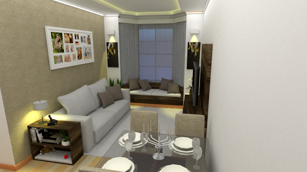 Sala Apartamento - Jd. Garcia
