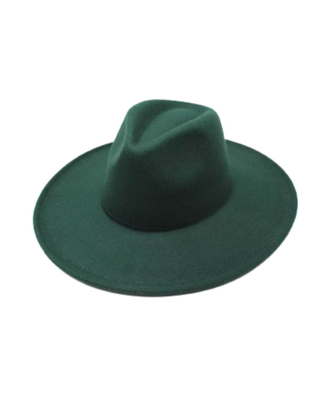 2 TONE EverGreen / Tan Bottom Fedora 
