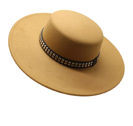 Flat top Wide Brim Fedora | Jnellz