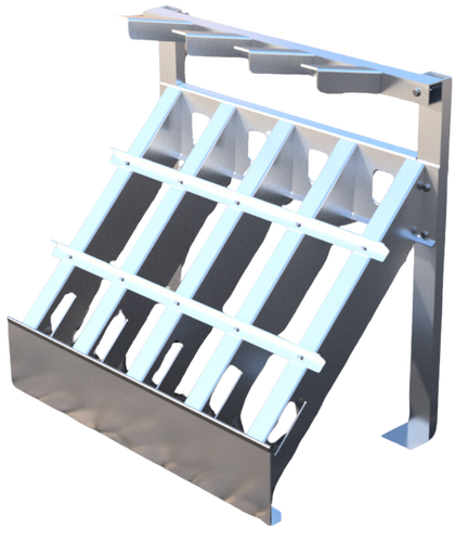 Foot Protction Racks Shoe Rack - Self support | AFS Kodiak Products