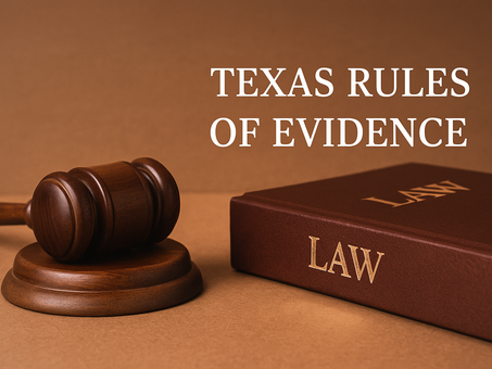 Texas Rules of Evidence - Table of Contents