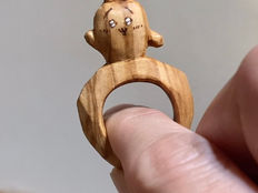 Chiikawa 兔兔 wooden ring~