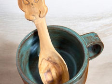 cat handle of spoon