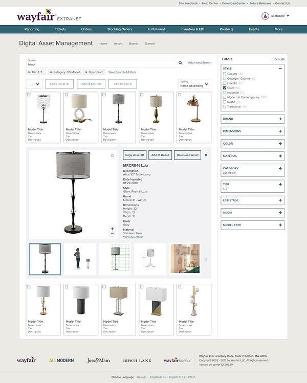 Lamp expanded view