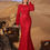 Thumbnail: Haute Glamour Elegant Luxurious Sequined Mermaid Gown With Long Sleeves - Sparkl