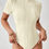 Thumbnail: Solid Color Textured Short Sleeve Bodysuit,