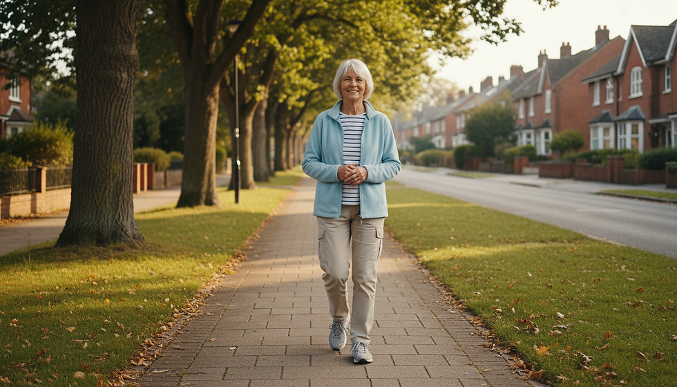 A simple walk can be the anchor for a lasting fitness habit.