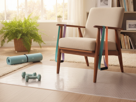 A clear, calm space makes movement feel easier to start.