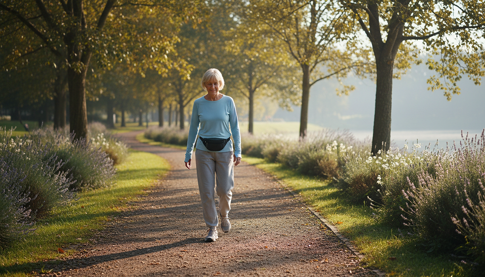 A slower pace helps the body ease out of workout mode.