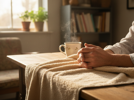 A little warmth before exercise can help stiff hands feel ready to move.