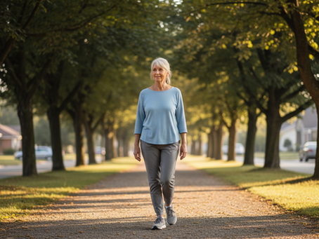 A steady walk is one of the easiest places to start.