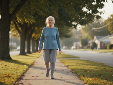 A short daily walk is one of the simplest ways to care for your heart.