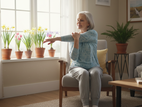 Spring movement starts best with a calm, comfortable space.
