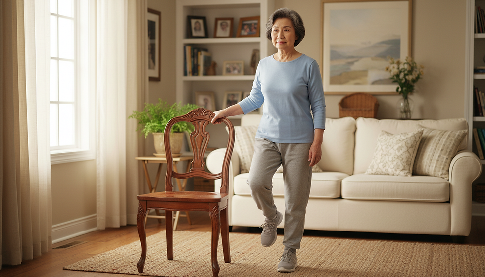 Confidence often starts with one safe movement at home.