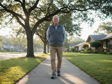 A calm route makes walking feel easier from the start.