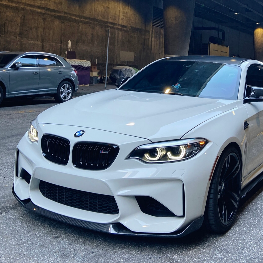MP Carbon Front Lip F87 M2 N55 - Améliorez l'apparence de votre BMW F87
