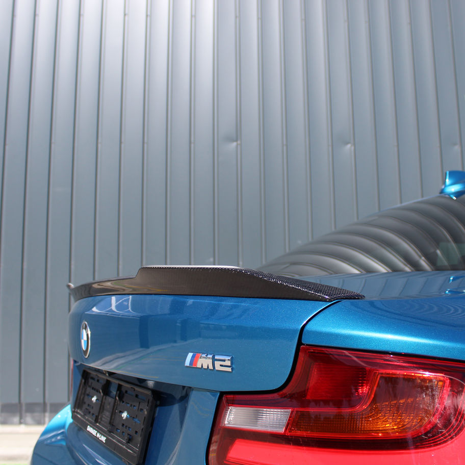 CS Carbon Spoiler F22 F87 - Optimisation aérodynamique et esthétique sportive