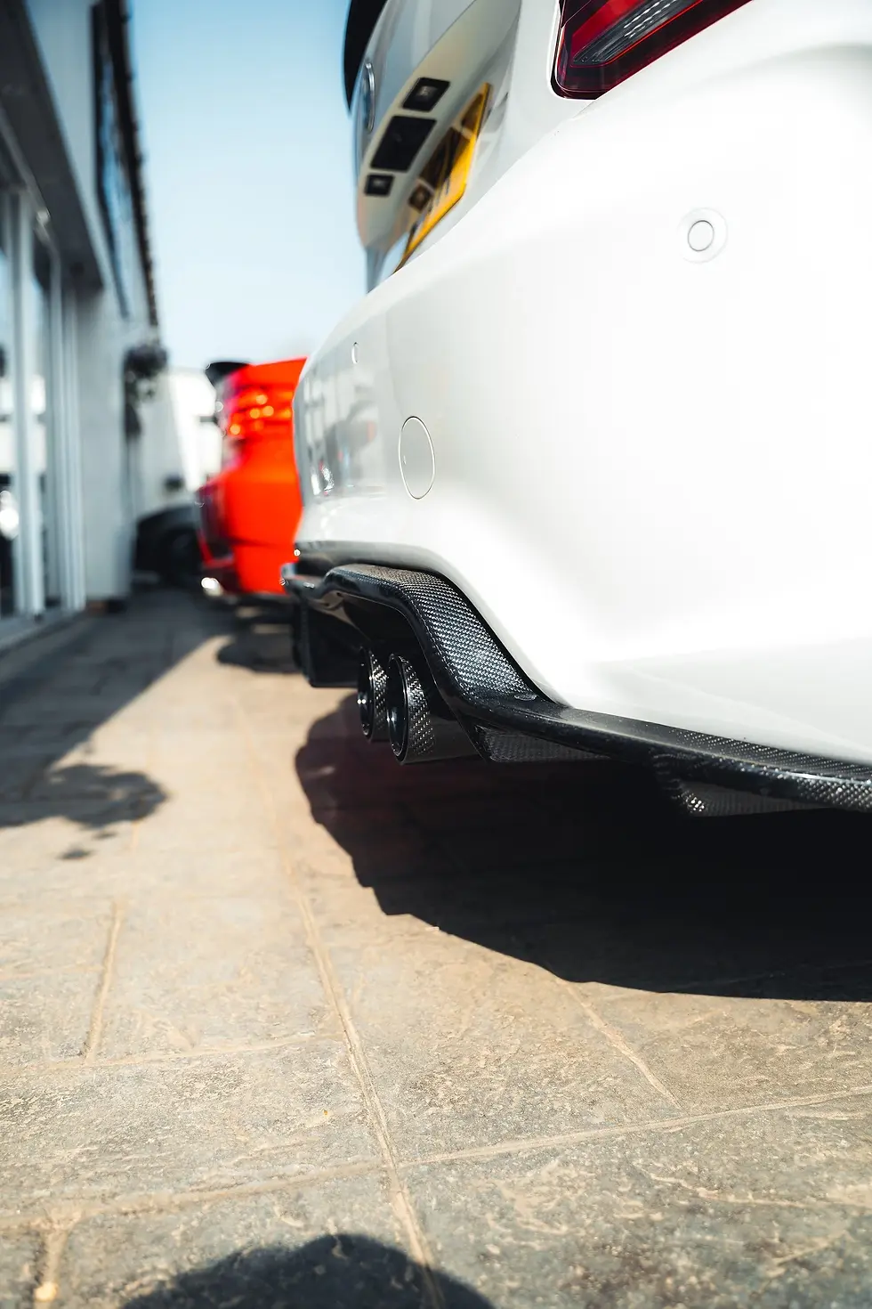 K LED Carbon Diffuser F87 M2 M2C - Diffuseur LED en fibre de carbone pour BMW M2