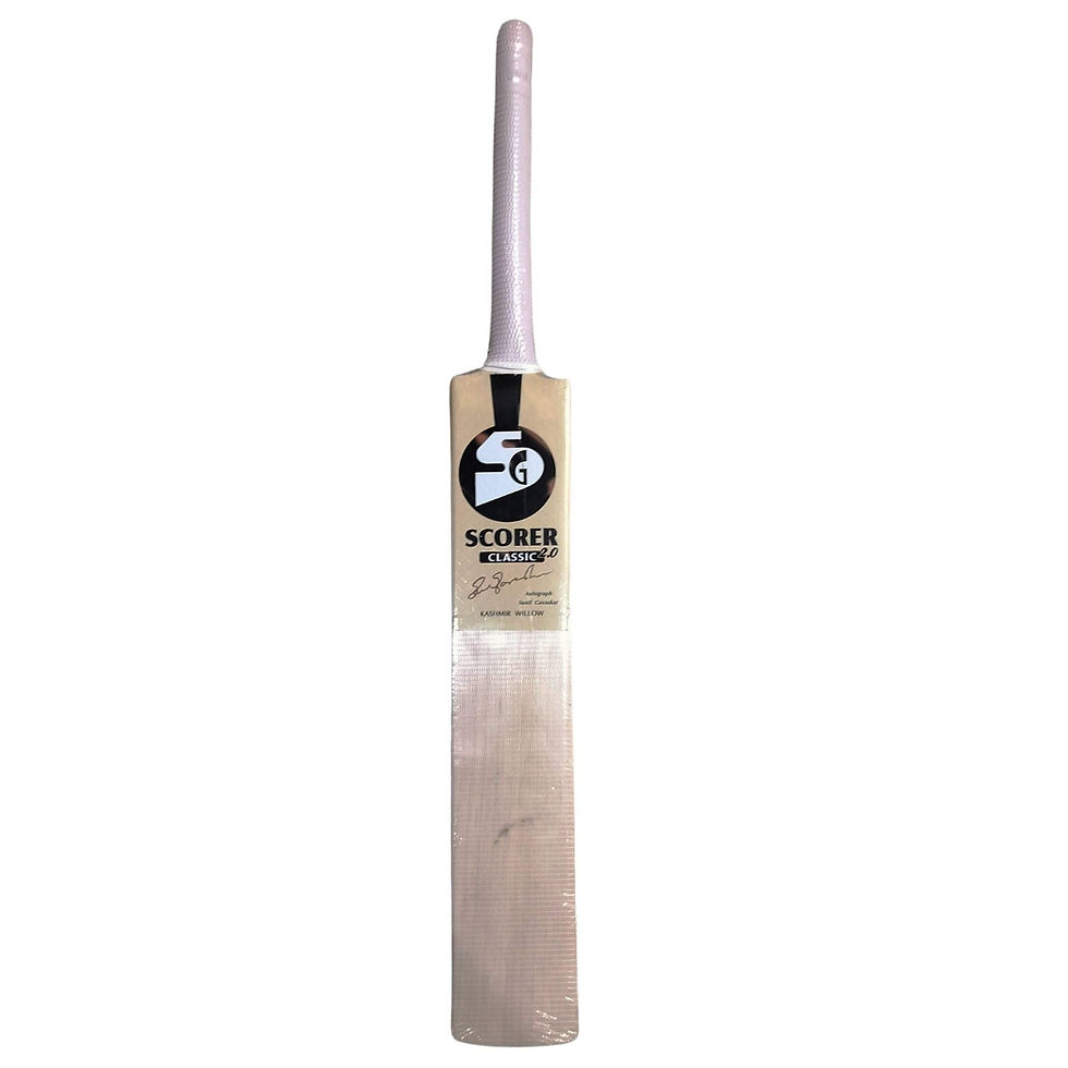 Thumbnail: Cricket bat with SG logo and SCOBER WIZARD label