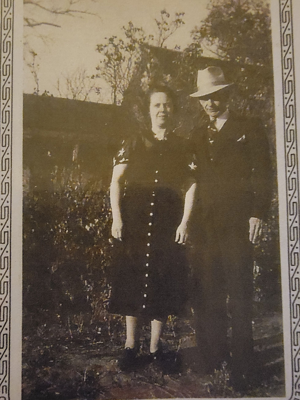 Lantz and Helen (3rd Wife) Image from personal collection