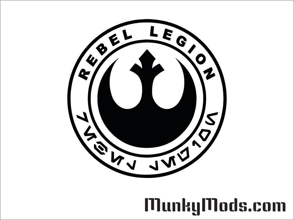 star wars rebellion logo decal star wars rebellion logo decal