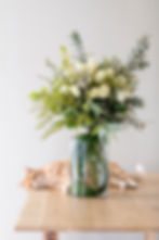 Bouquet de roses blanches pour la Saint-Valentin