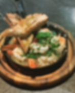 Sizzling Garlic Prawns (6 per Serve)