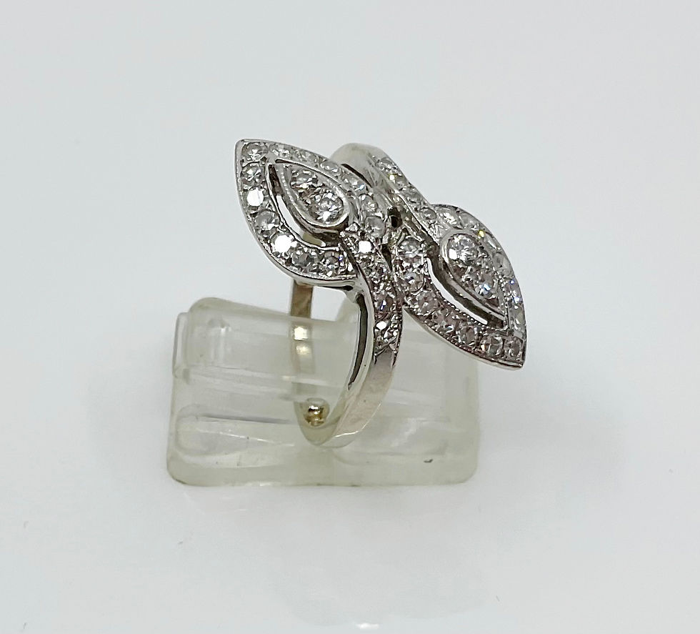 Thumbnail: 14CT 38 STONE DIAMOND RING