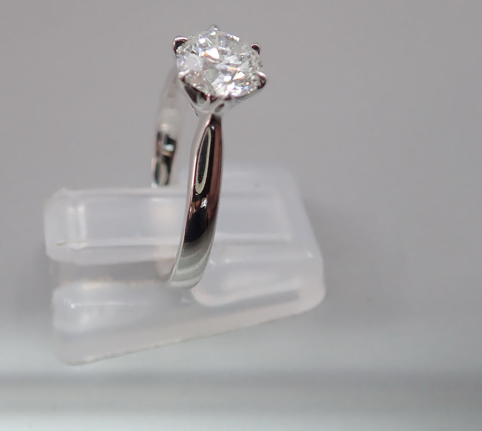 Thumbnail: 18CT SOLITAIRE 1.00CT DIAMOND RING