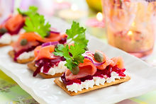 appetizer on a plate