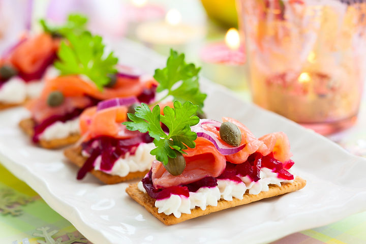 appetizer on a plate