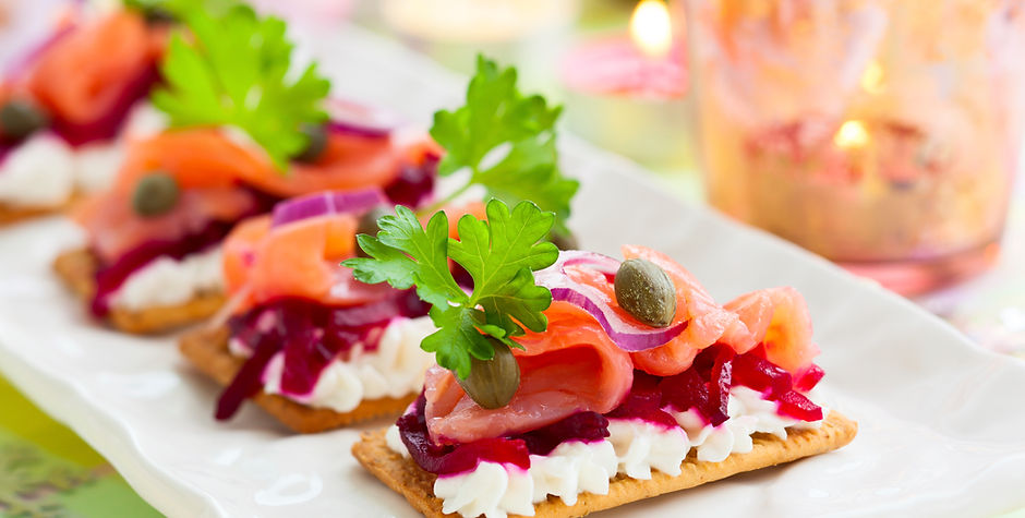appetizer on a plate