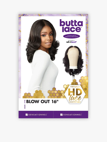 縮圖：BUTTA LACE HUMAN HAIR BLEND BLOW OUT 16″