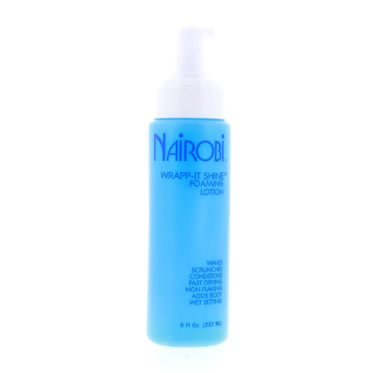 NAIROBI WRAPP-IT SHINE FOAMING LOTION 8OZ