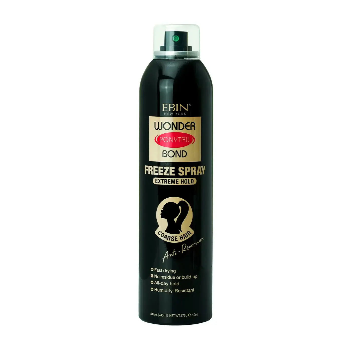 Wonder Ponytail Bond Freeze Spray - Extreme Hold 8oz/ 245ml
