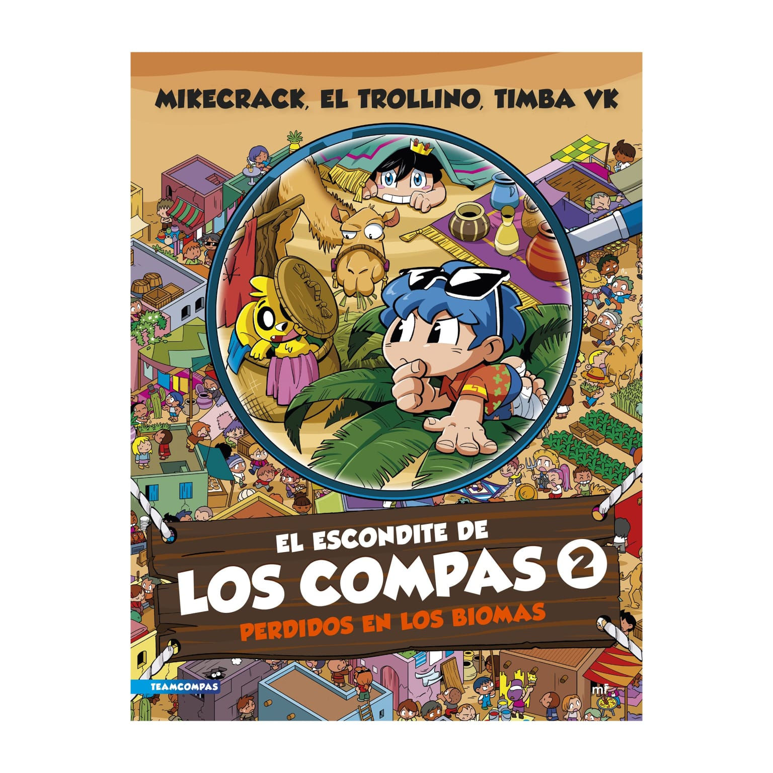 El escondite de los compas 2: Perdidos en los biomas. MINECRACK, EL TROLLINO, VK