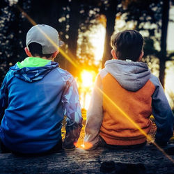 No better place to be then with your best buddy on the brink of a new adventure!⁣