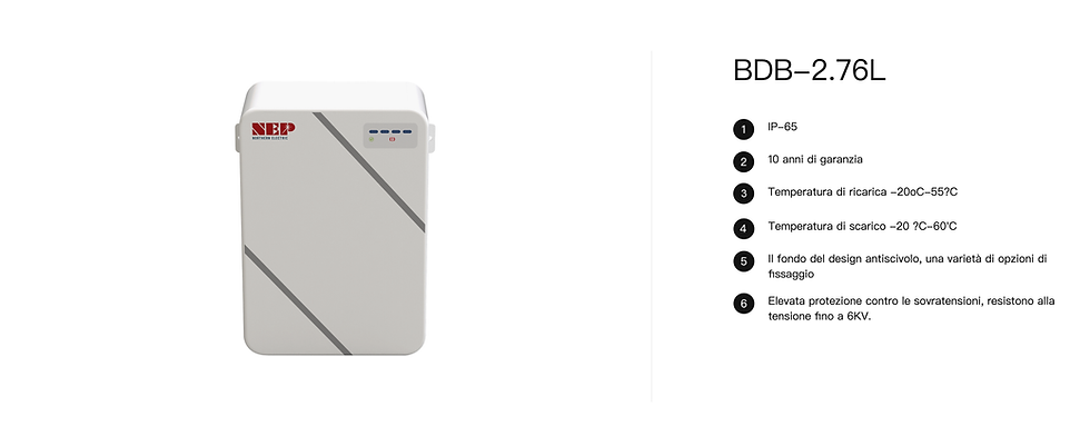 Miniatura: Batteria Accumulo Kit Fotovoltaico Plug and Play