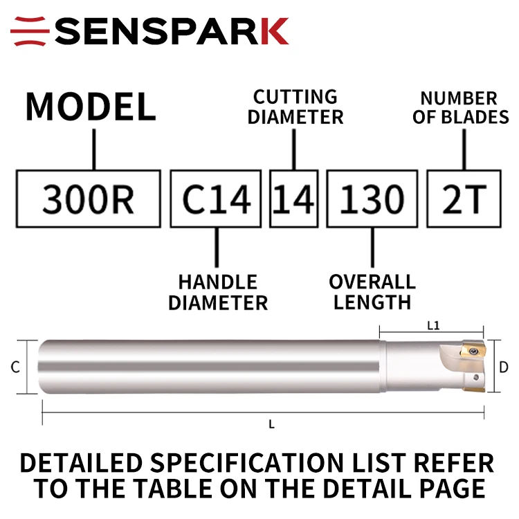 Thumbnail: 300R Anti-seismic milling cutter shank