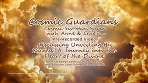 Cosmic Sis-Stars Show with Anne & Care'n discussing Unveiling the Sacred: A Journey into the Heart of the Divine