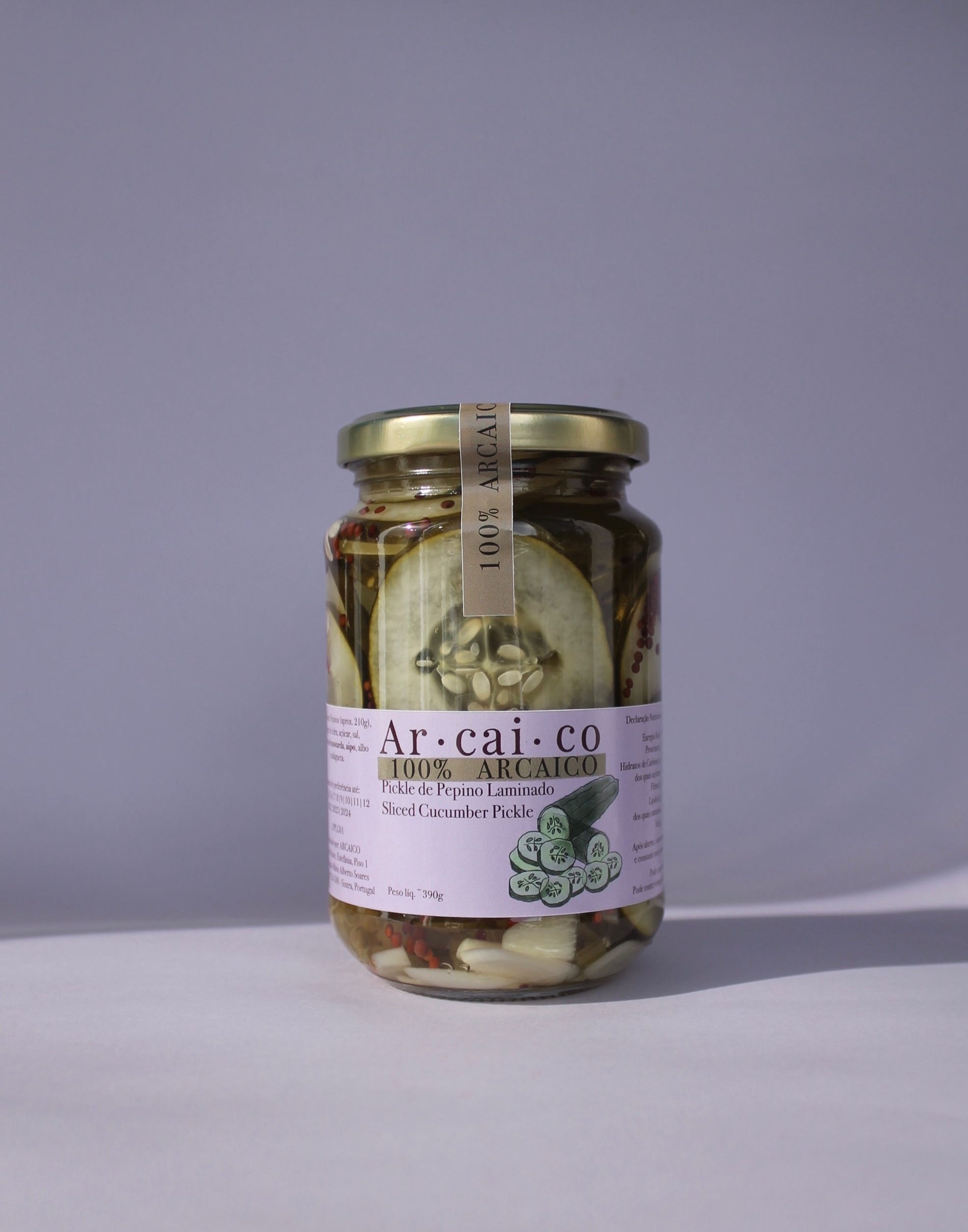 Pickle de Pepino Laminado