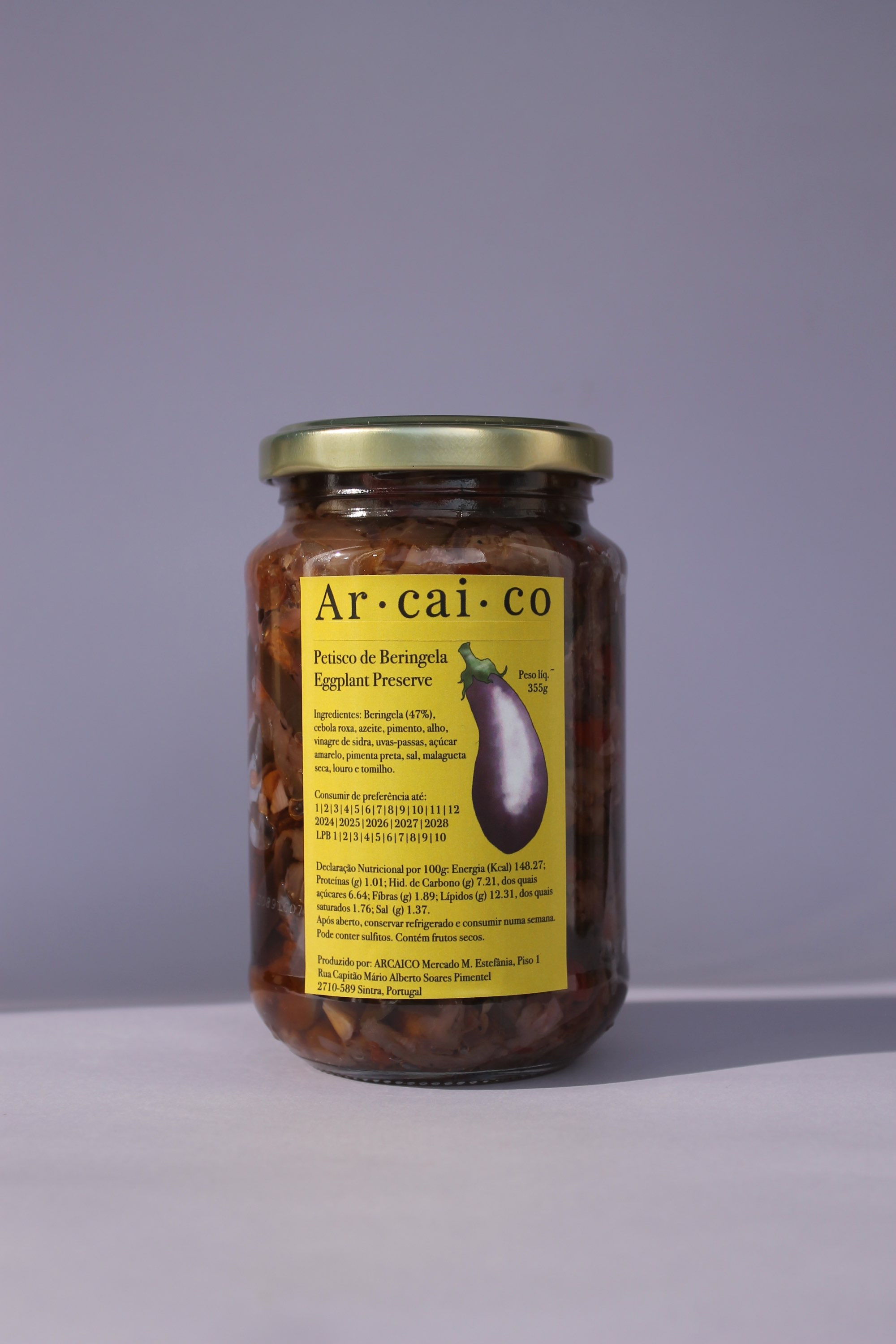 Petisco de Beringela