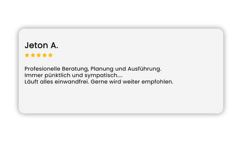 Kundenbewertung