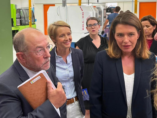 Visite au lycée Les Savarières à Saint-Sébastien-sur-Loire