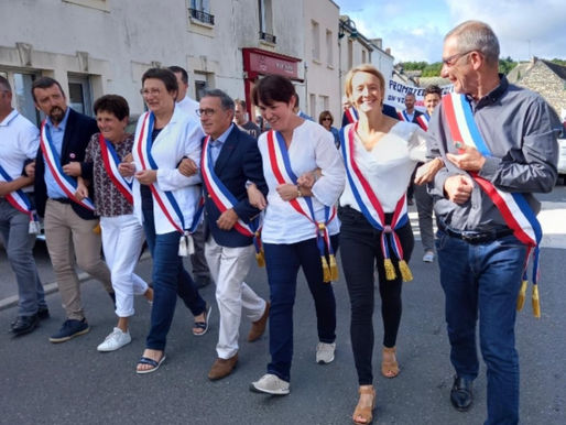 Manifestation à Vay