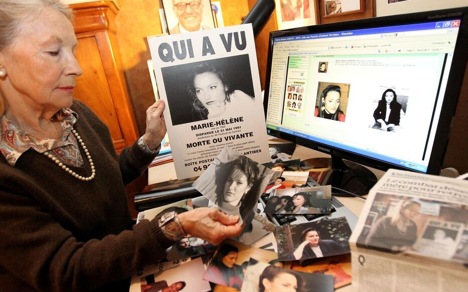 La mère de Marie-Hélène Audoye, disparue de la Côte d'Azur