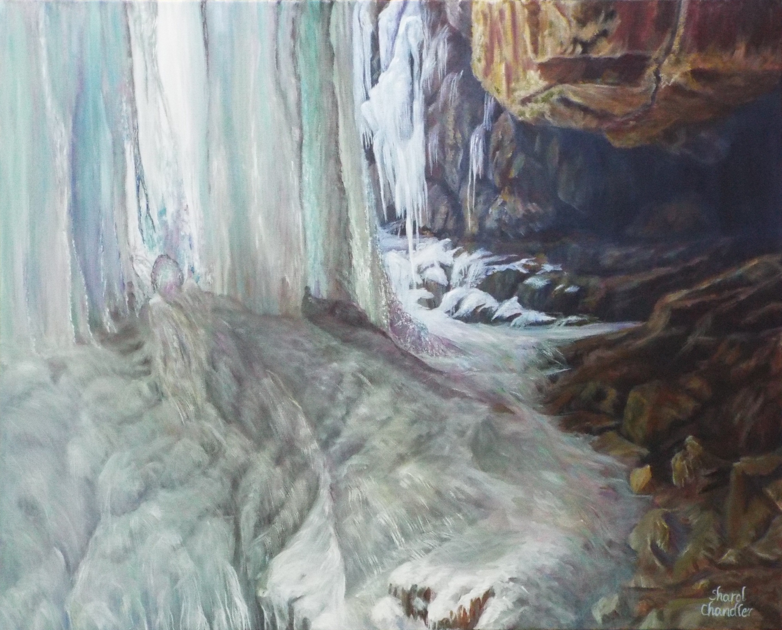 Waterfalls in Winter