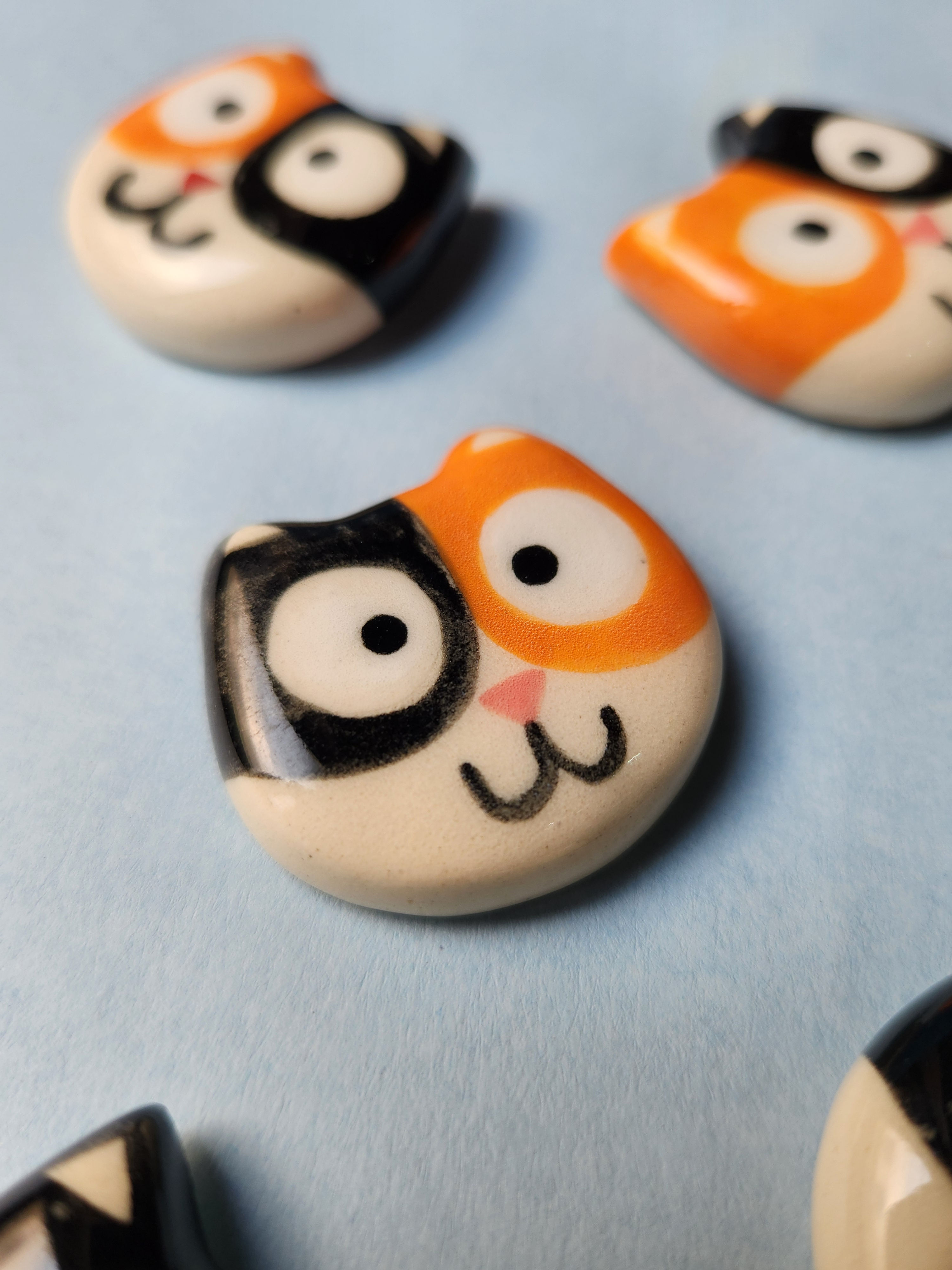 Calico Cat Pin/Magnet