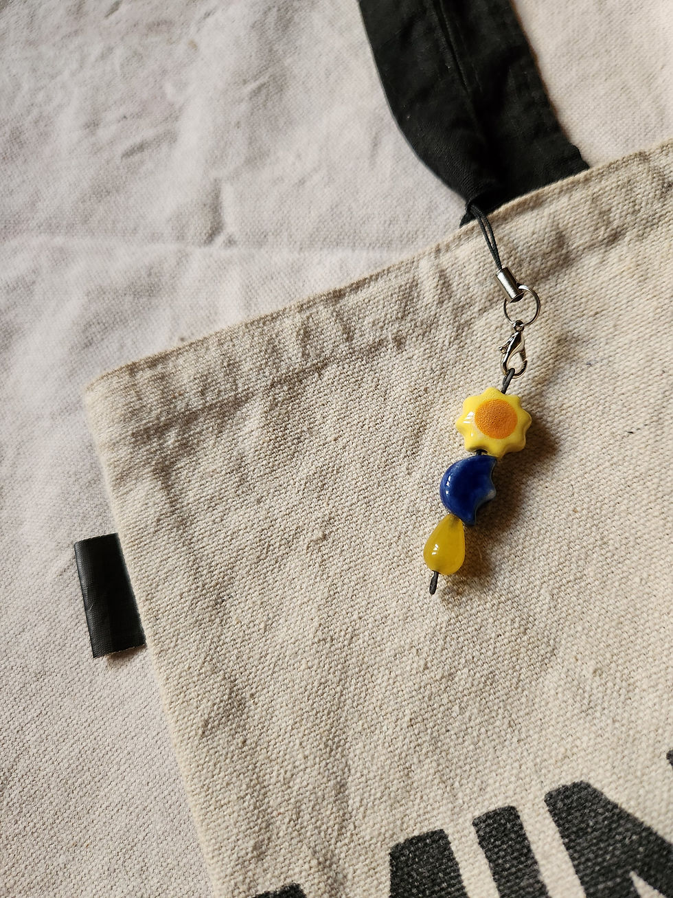 Thumbnail: Beaded Phone/Bag Charms