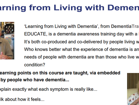 Dementia training that’s highly recommended